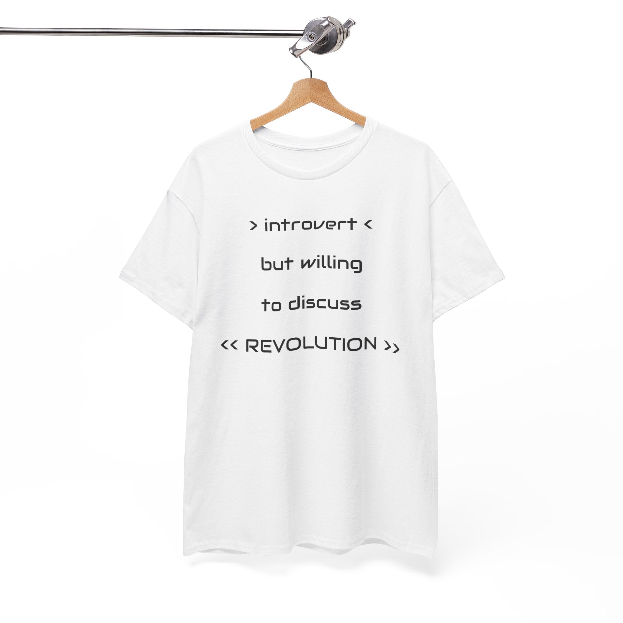 Introvert Revolution Tee, Introvert Humor Shirt - Justice Candy Apparel