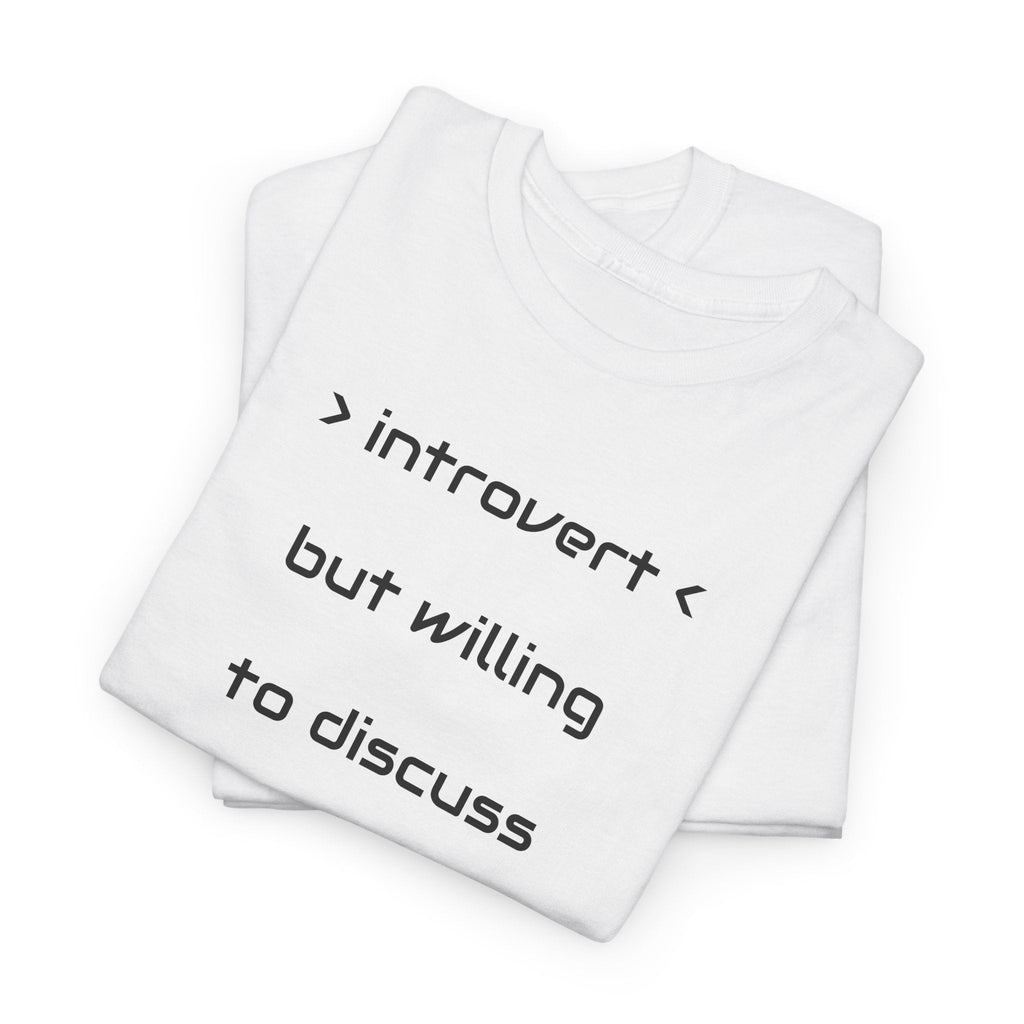 Introvert Revolution Tee, Introvert Humor Shirt - Justice Candy Apparel