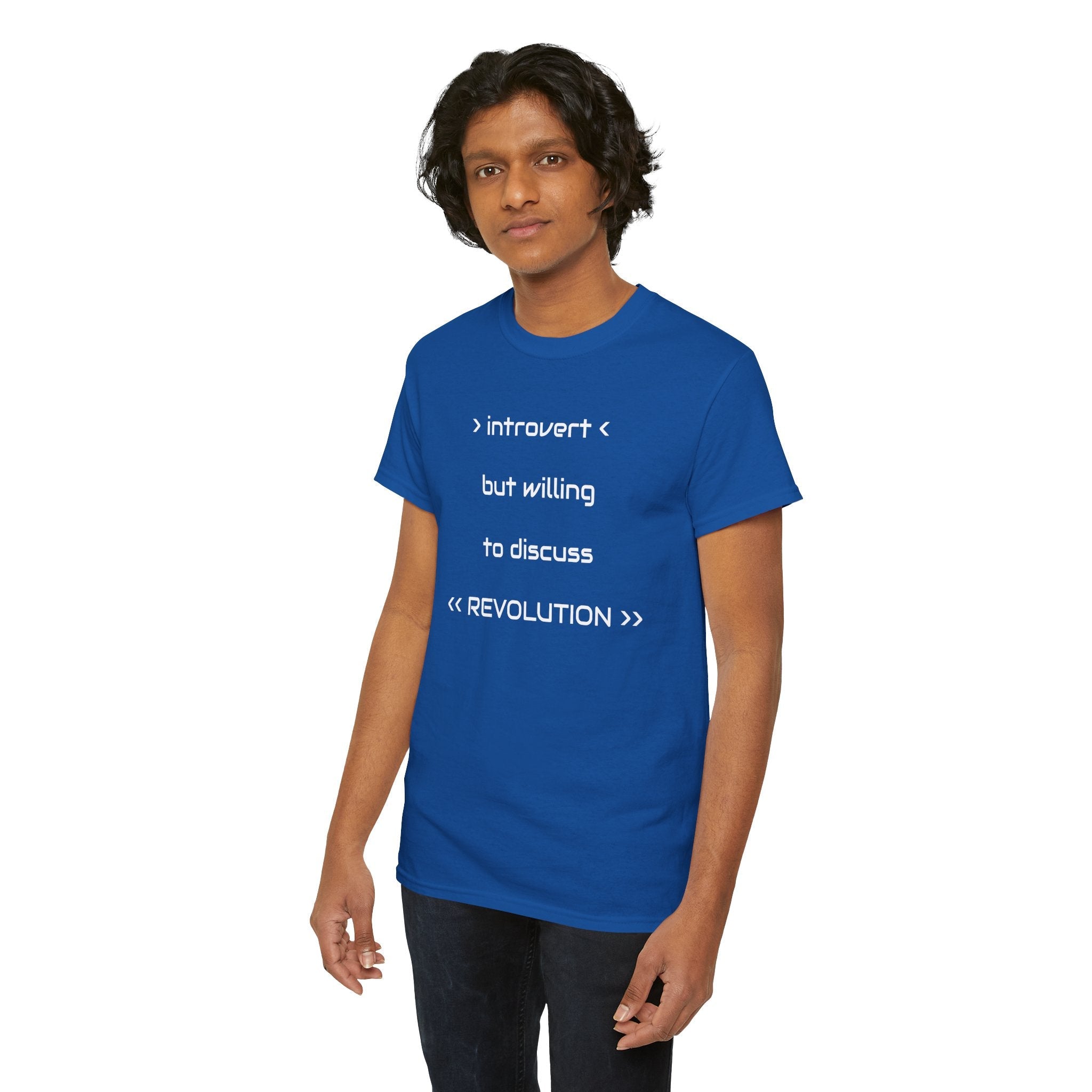 Introvert Revolution Tee, Introvert Humor Shirt - Justice Candy Apparel