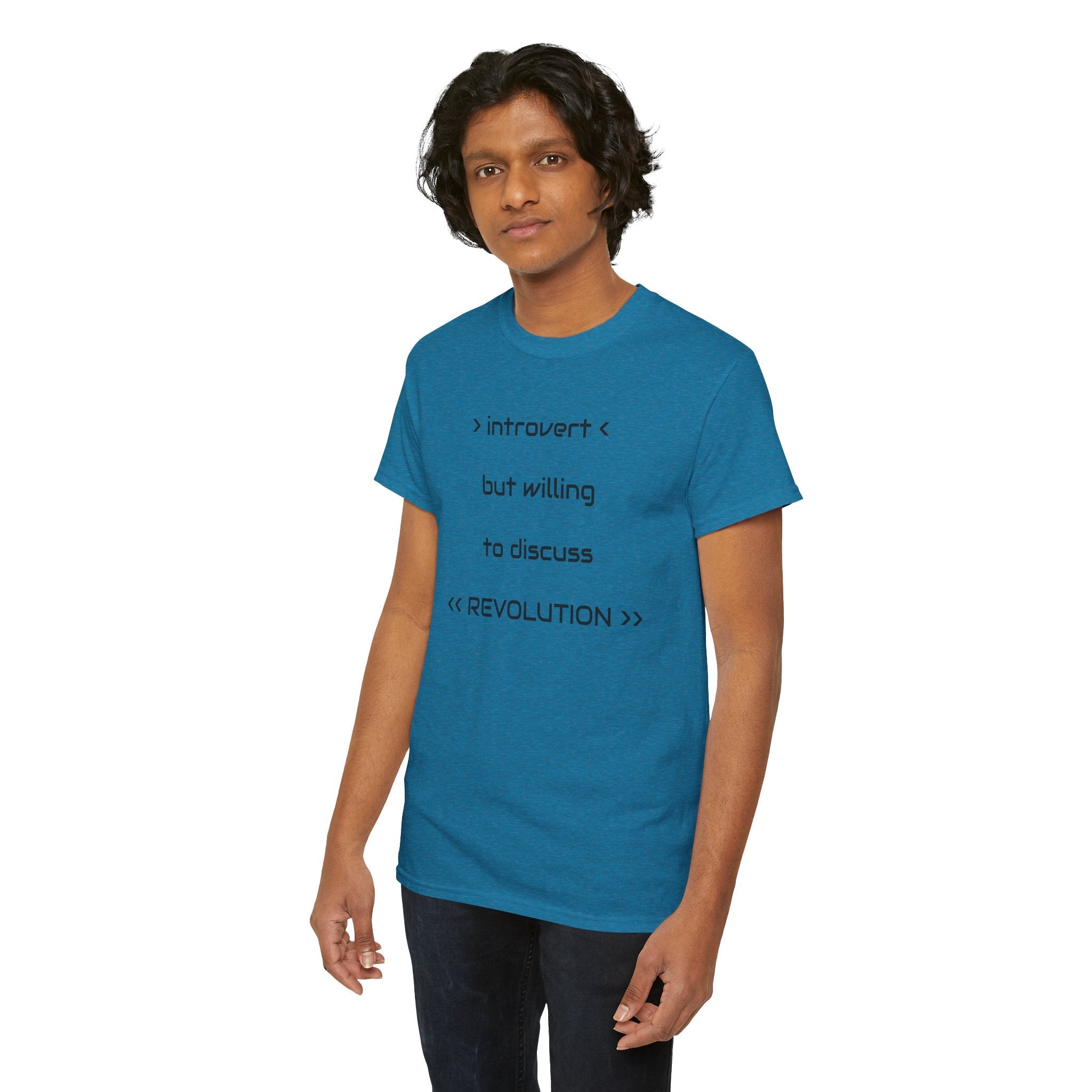 Introvert Revolution Tee, Introvert Humor Shirt - Justice Candy Apparel