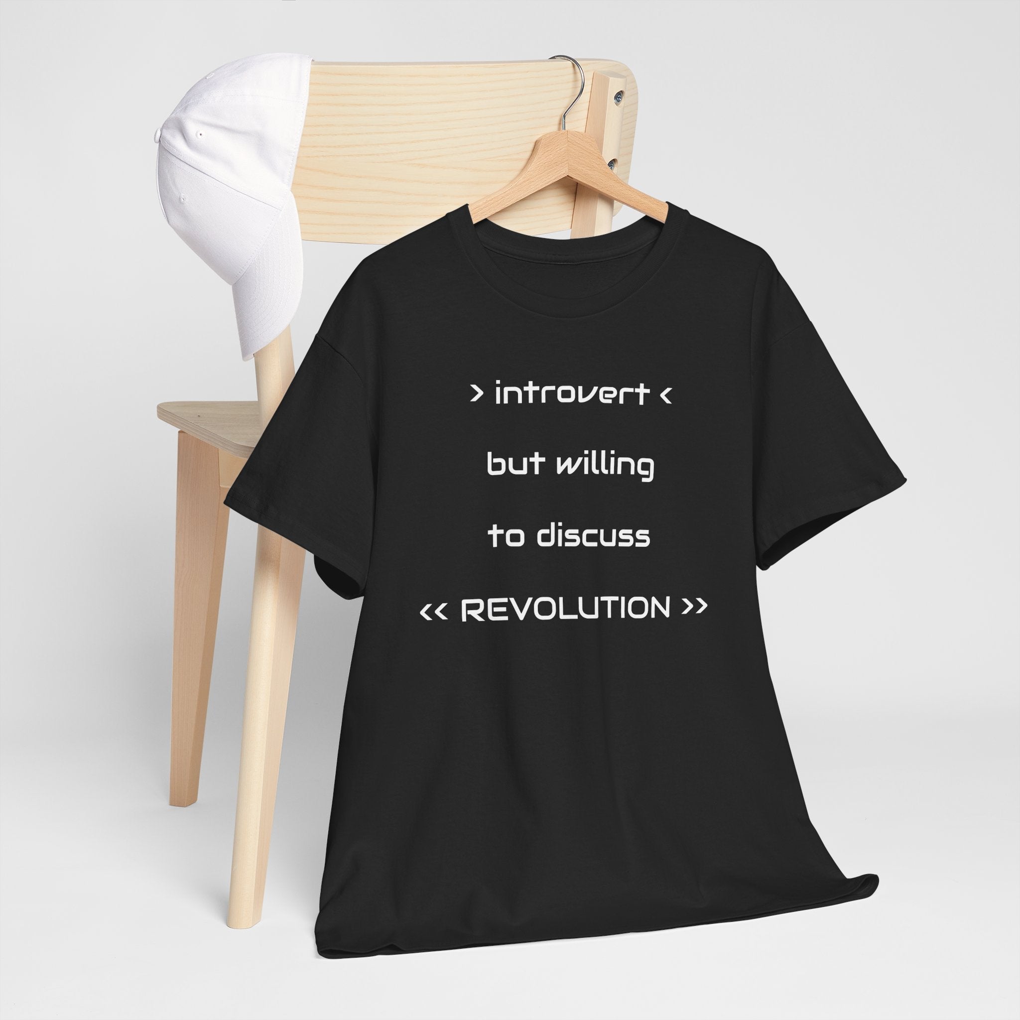 Introvert Revolution Tee, Introvert Humor Shirt - Justice Candy Apparel