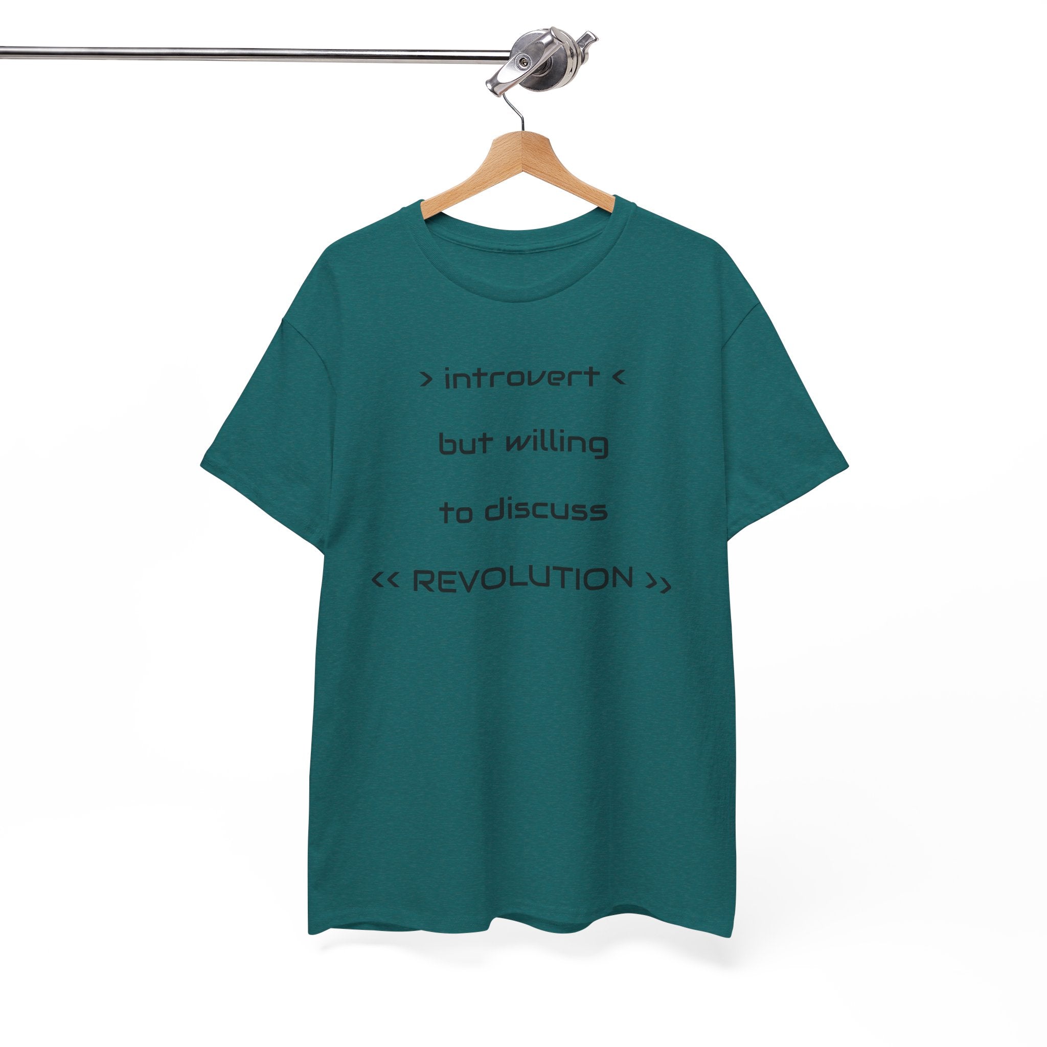 Introvert Revolution Tee, Introvert Humor Shirt - Justice Candy Apparel
