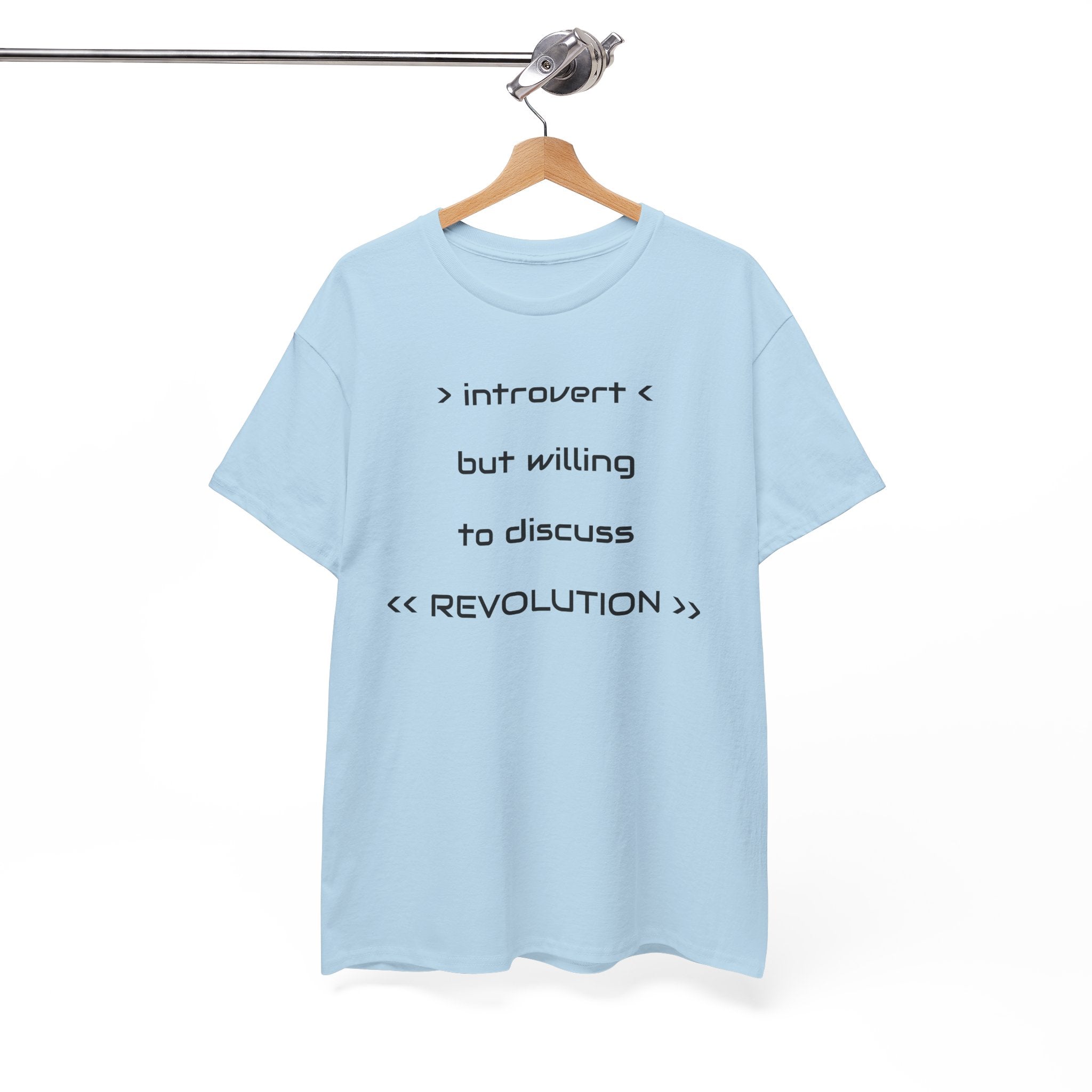 Introvert Revolution Tee, Introvert Humor Shirt - Justice Candy Apparel