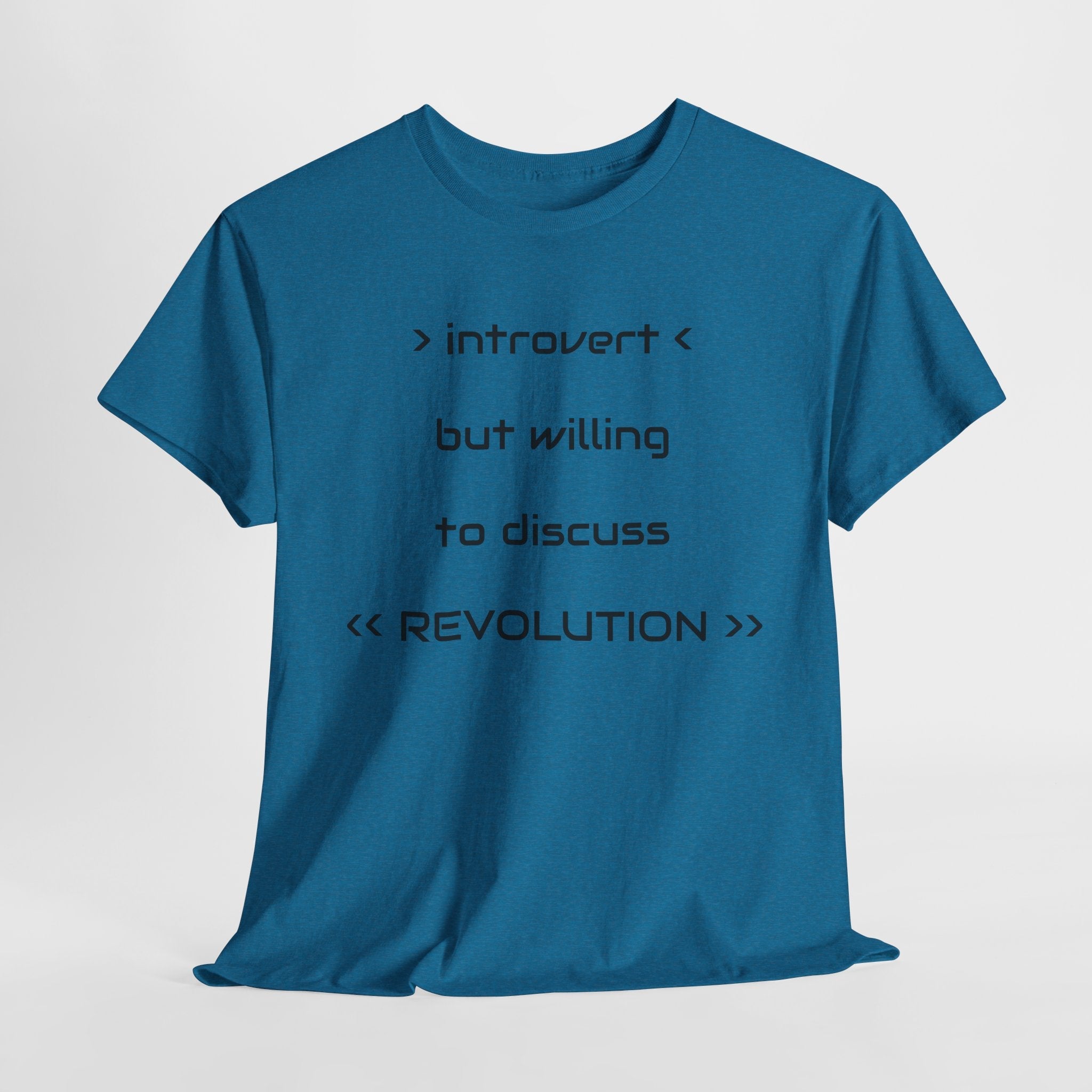 Introvert Revolution Tee, Introvert Humor Shirt - Justice Candy Apparel
