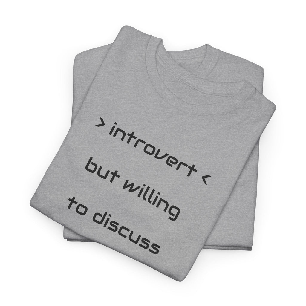 Introvert Revolution Tee, Introvert Humor Shirt - Justice Candy Apparel