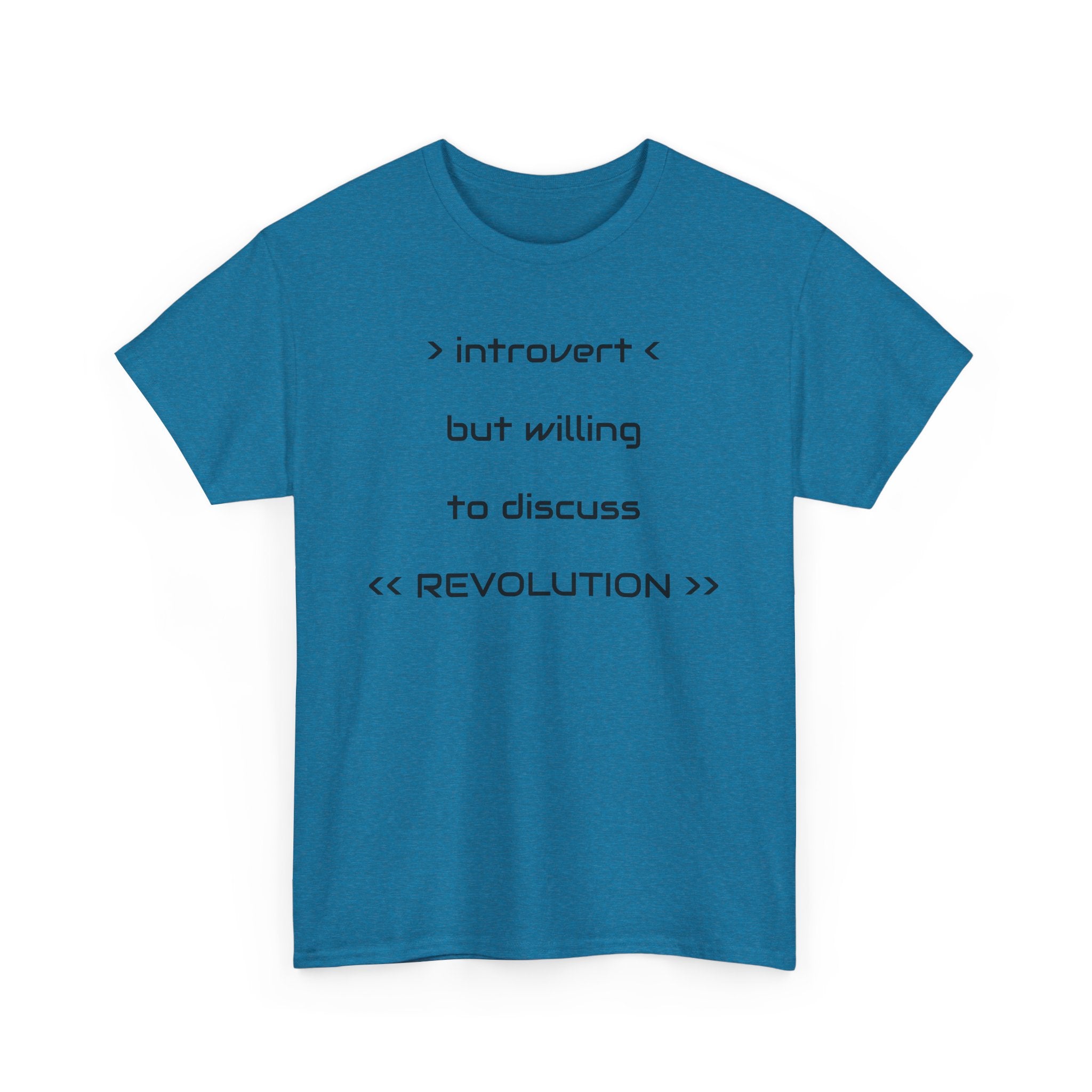 Introvert Revolution Tee, Introvert Humor Shirt - Justice Candy Apparel