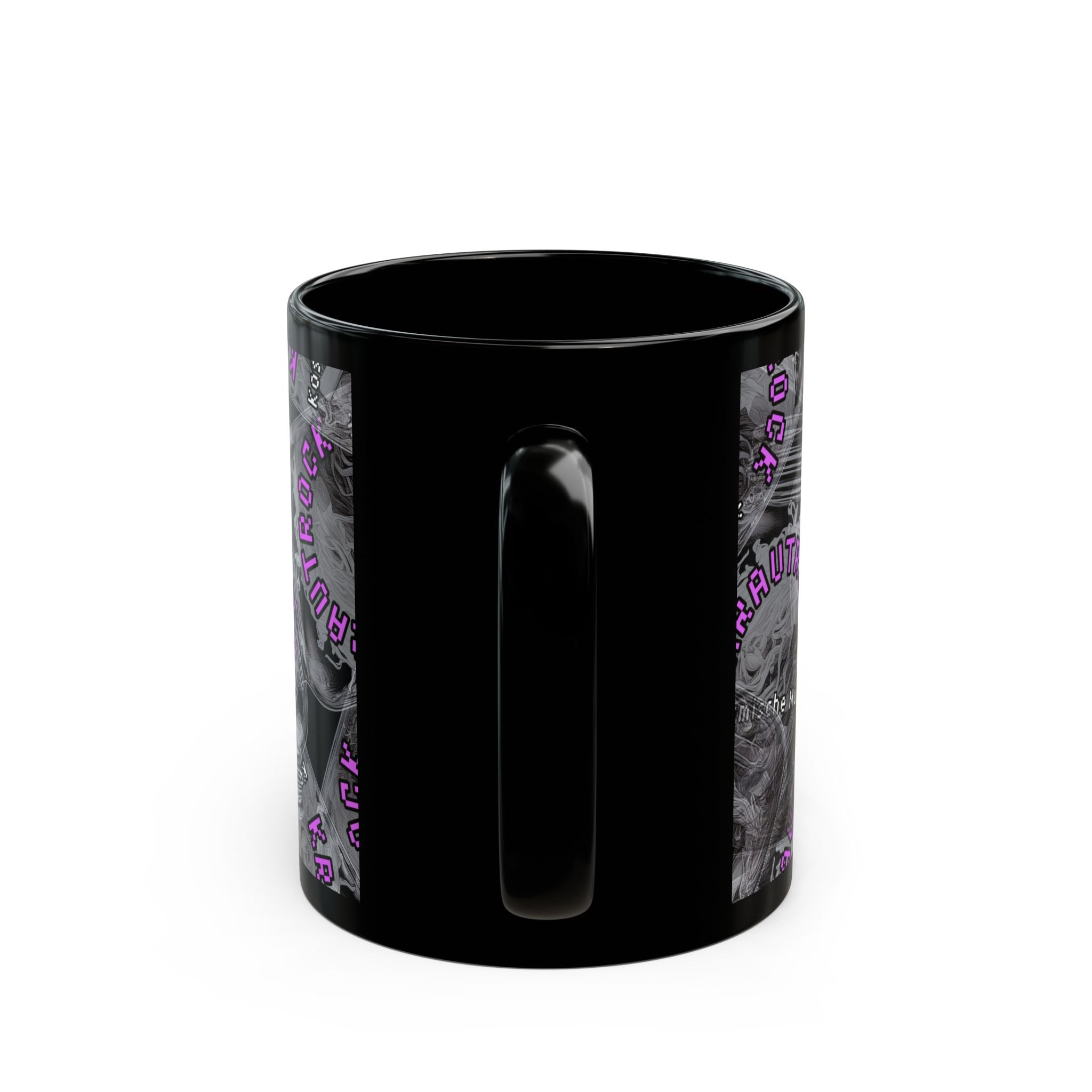Krautrock Your World German Music History Black Mug - Justice Candy Apparel