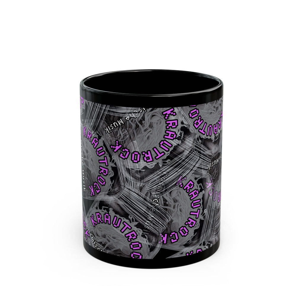 Krautrock Your World German Music History Black Mug - Justice Candy Apparel