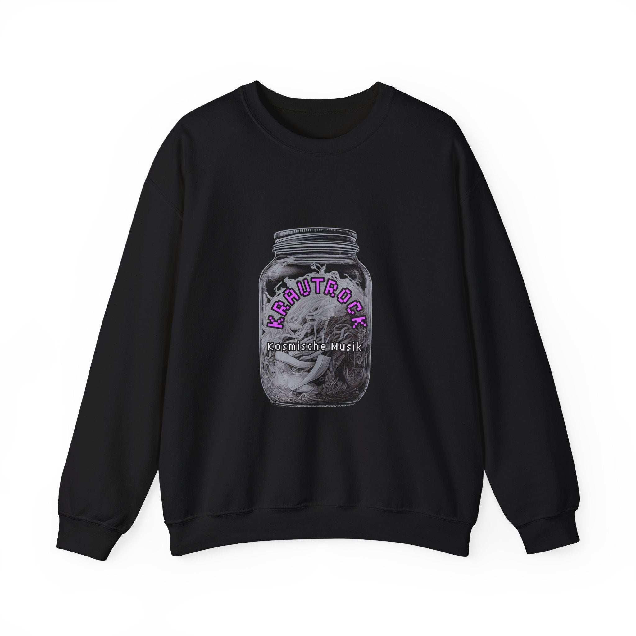 Krautrock Your World German Music History Sweater - Gildan 18000 - Justice Candy Apparel