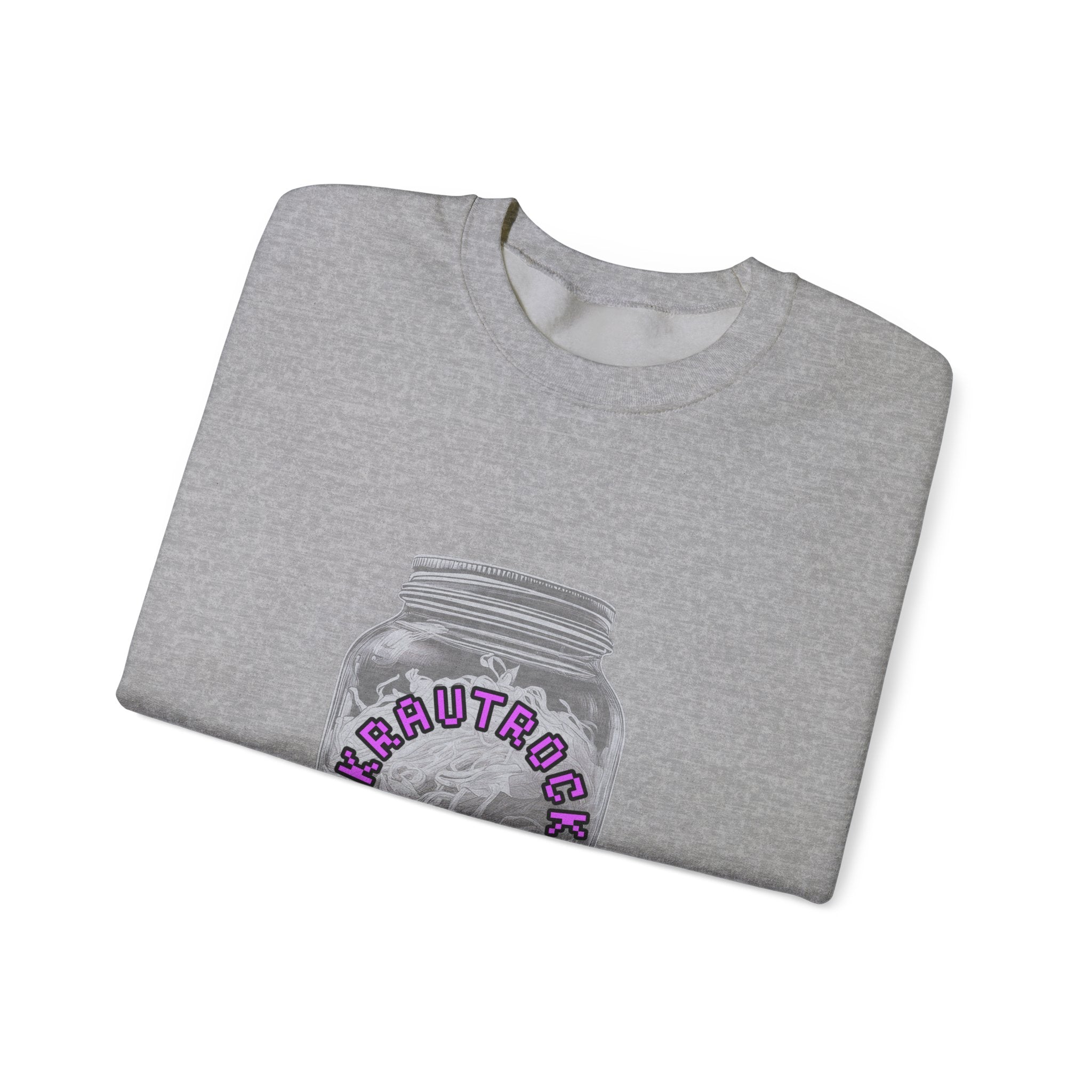 Krautrock Your World German Music History Sweater - Gildan 18000 - Justice Candy Apparel