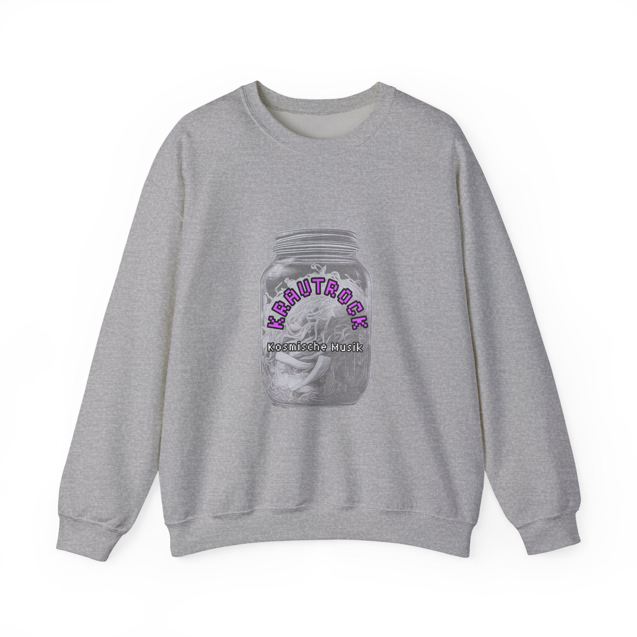 Krautrock Your World German Music History Sweater - Gildan 18000 - Justice Candy Apparel